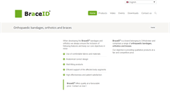 Desktop Screenshot of braceid.com